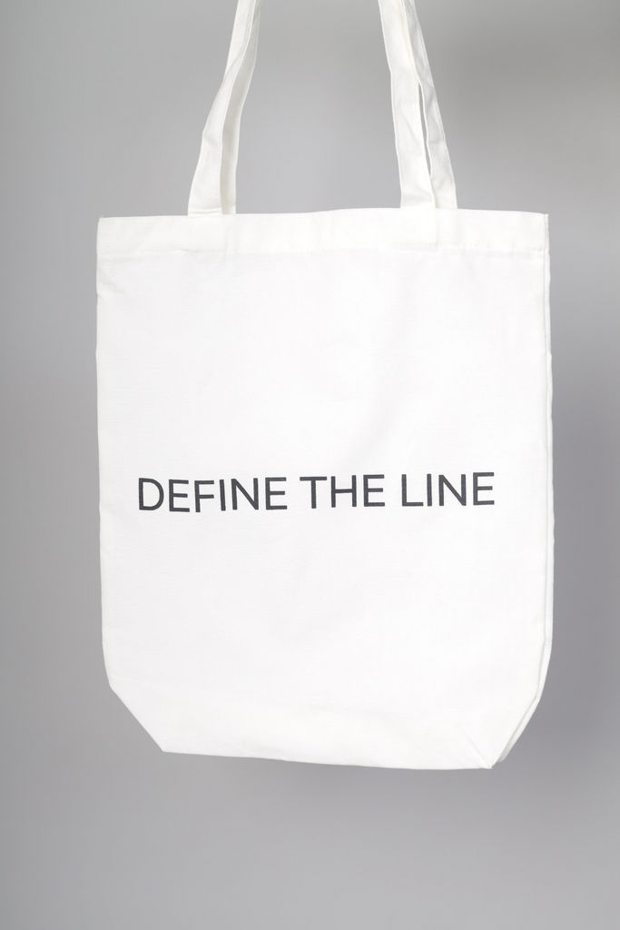 WHITE ORGANIC COTTON TOTE BAG - DTL Sport